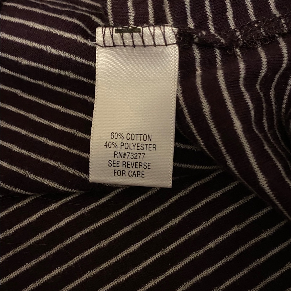 4/$20 purple polka dot long sleeve top - Picture 9 of 9